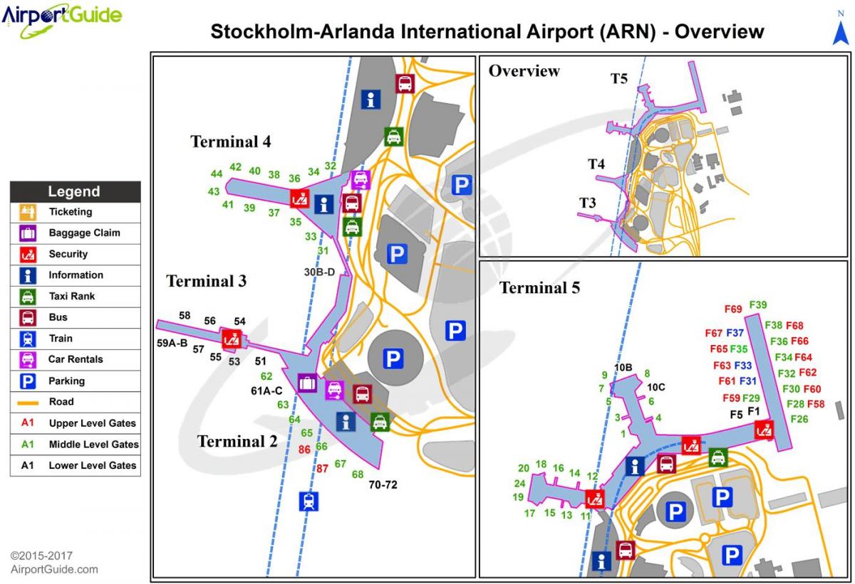 Zračna luka stockholm arlanda karti
