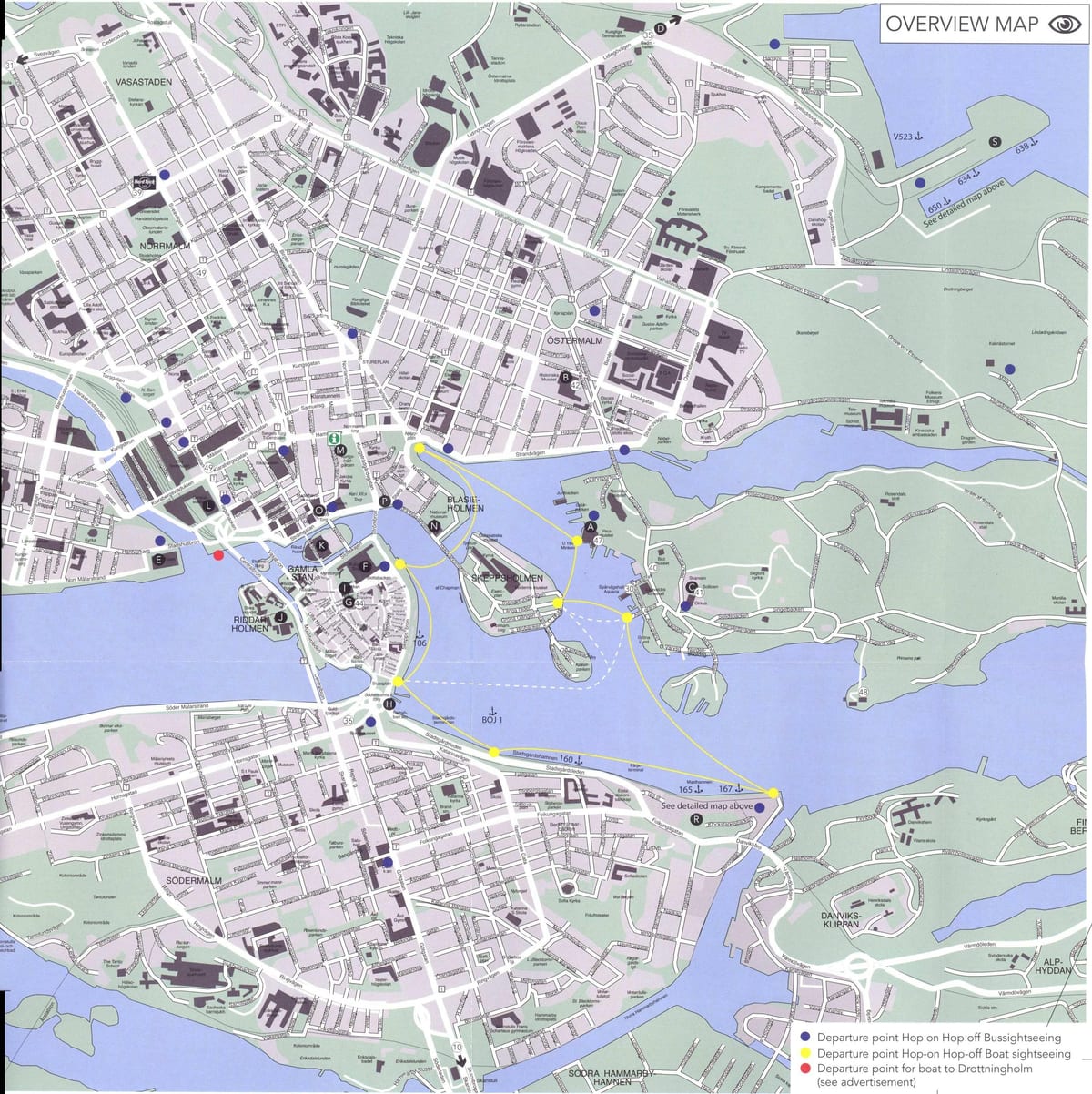 karta Stockholm centra