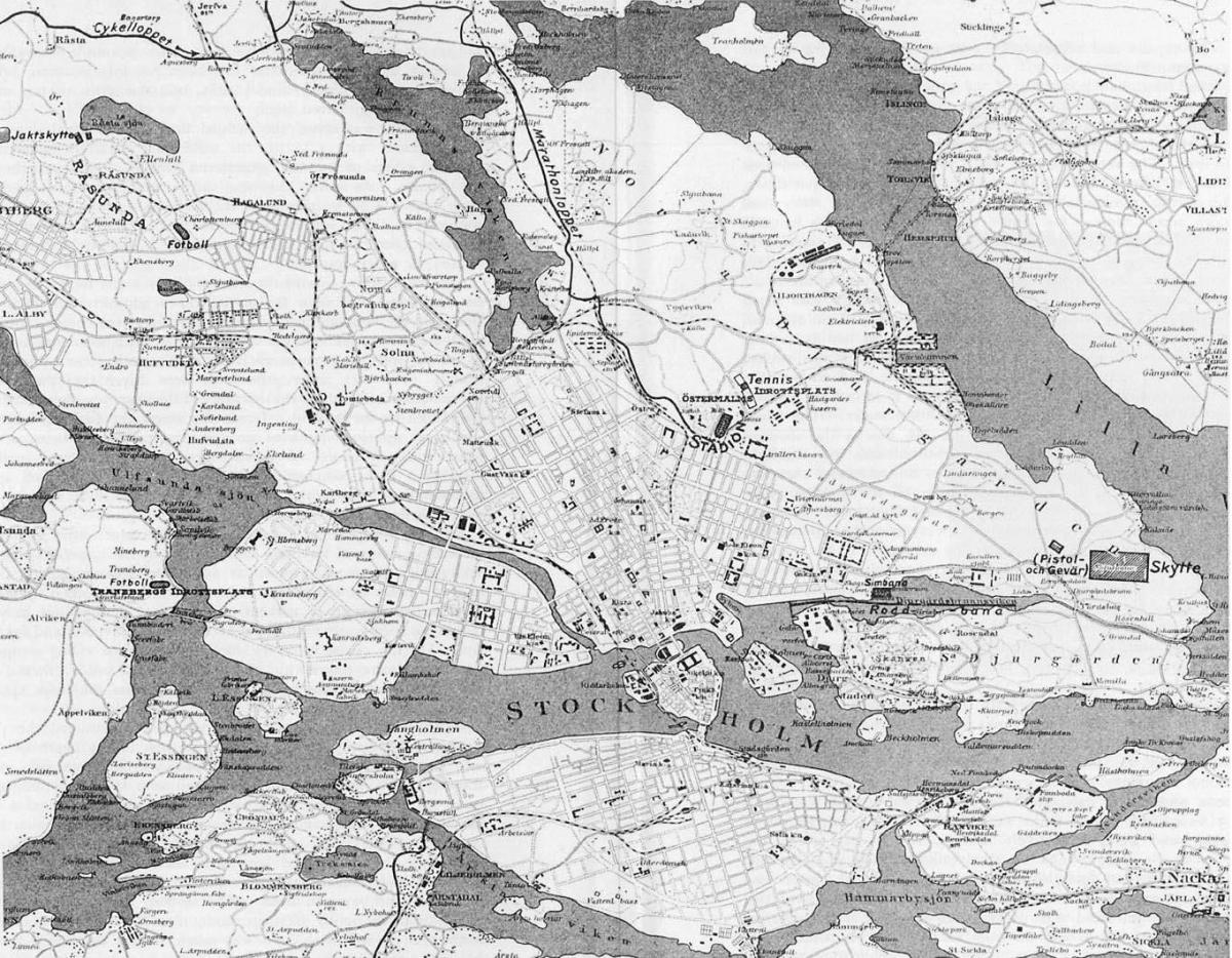 karte za Stockholm Stari grad