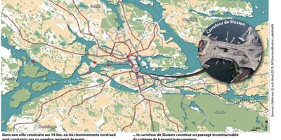 Karta слюссен u Stockholmu