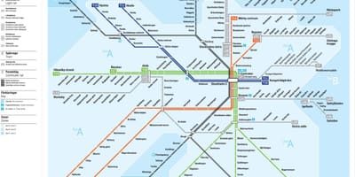 Glavnog željezničkog kolodvora u Stockholmu karti