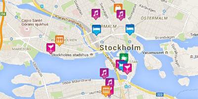 Karta peder-karti u Stockholmu
