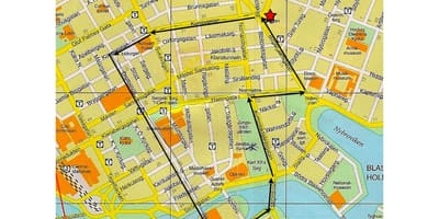 Šetnja po Stockholm karti