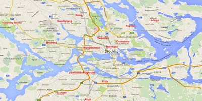 Karta Stockholm