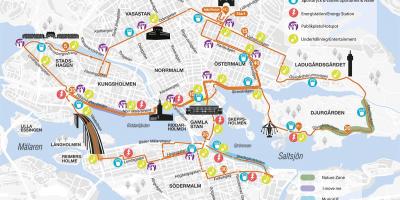 Karta Stockholm maraton