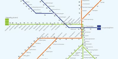 Karte za Stockholm hoda