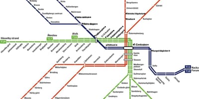 Stockholm t kartu